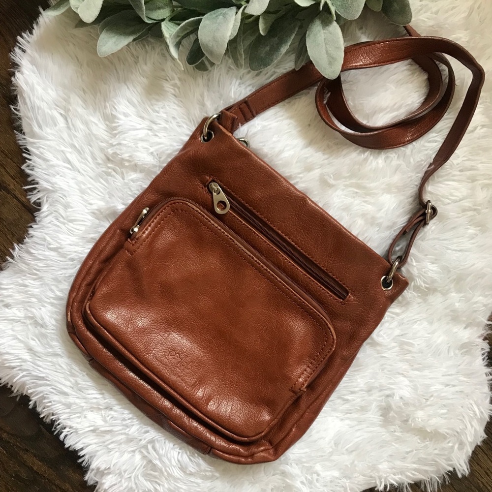 Co-Lab Camel Brown Cross Body purse